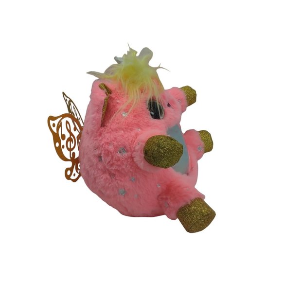 Zuru Rainbowcorns Unicorn Pink Plush 9" Stuffed Animal - Picture 3 of 8